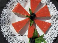 Rebarbarás panna cotta